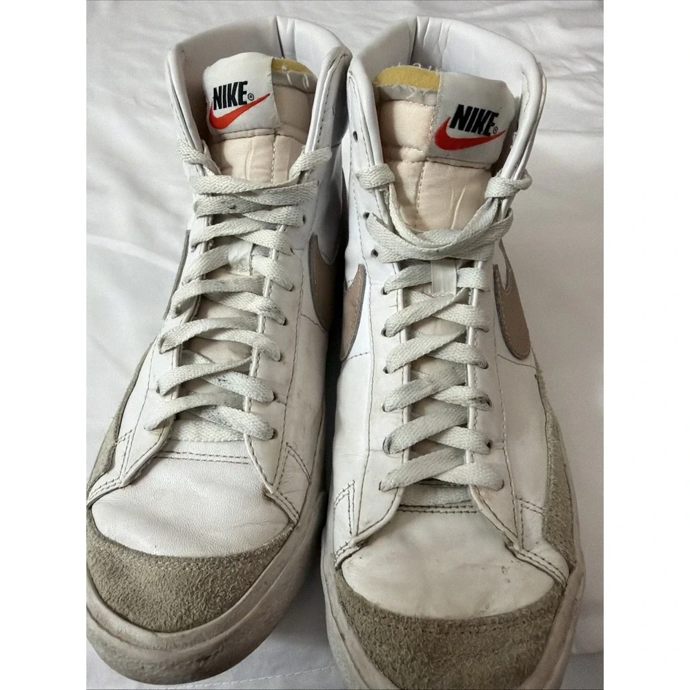 Nike Blazer Mid 77 Women's‎ Size 10 US CZ1055-118 White Pink Athletic Shoes Gym